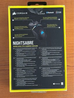 Herná Myš Corsair Nightsabre - zabalená - 2
