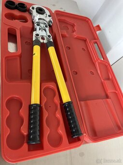 Hydraulické lisovacie kliešte TITAN – ručný lis na káblové o - 2