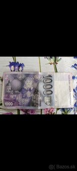 Bankovka 1000 korún - 2