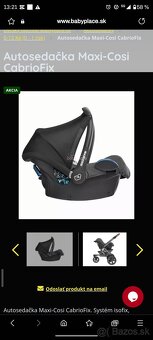 Izofix+vajíčko+autosedačka+kočík dvojkombinacia - 2