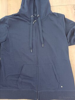 Dámska tmavomodrá mikina - 2