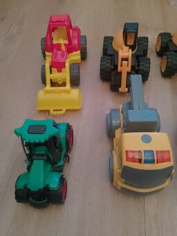 Autíčka, traktor, bager - 2