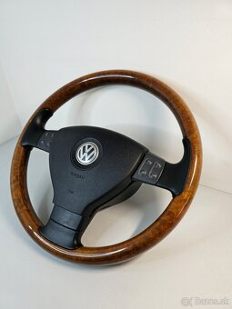 Drevený volant passat b6 golf 5 - 2
