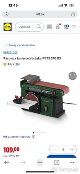 Pasová a tanierova bruska Parkside - 2