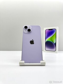 iPhone 14 128GB PURPLE TOP STAV ORIGINÁL - 2