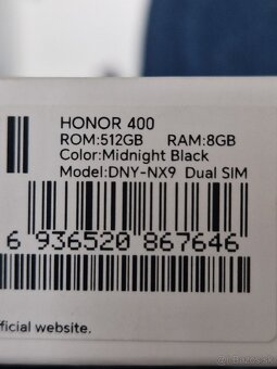 Honor 400 8/512 - 2