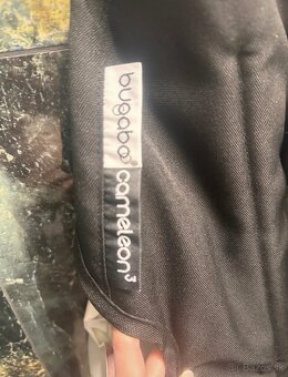 Bugaboo Cameleon 3 potah sedaku Black - 2