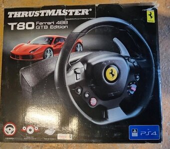 Predám volant Thrustmaster T80 Ferrari Edition - 2
