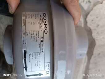 Industrialny ventilátor Cosmo RRV 100 EC - 2