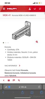Hilti konzoly - 2