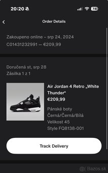 Jordan 4 White Thunder - 2