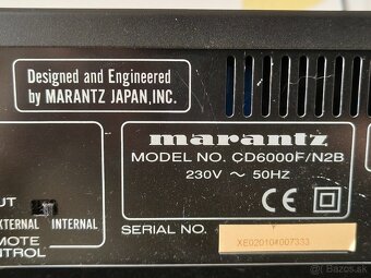 Predam CD prehravac Marantz CD6000 OSE - 2