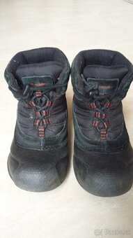 Ľahké čižmy zn.Columbia, nepremokavé, teplé veľ.32 - 2