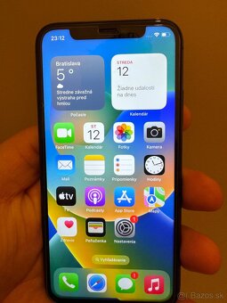 Iphone x cierny 64gb - 2