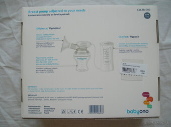 Elektrická odsávačka mlieka Babyono + Ohrievac - 2