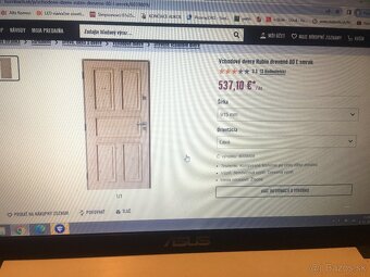 Vchodove drevené dvere - 2