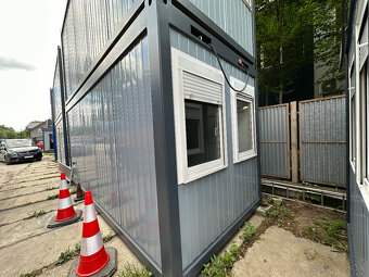 Kontajner stavebná bunka B15 - šedá - 2