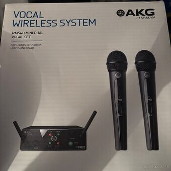 AKG WMS40 Mini2 Vocal Dual Bezdrôtový set mikrofónov - 2