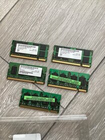 Pamäte DDR2 1GB a 512MB do notebookov - 2