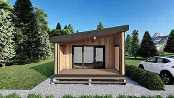 Drevodom E-home 55 - modulový, mobilný dom - 2