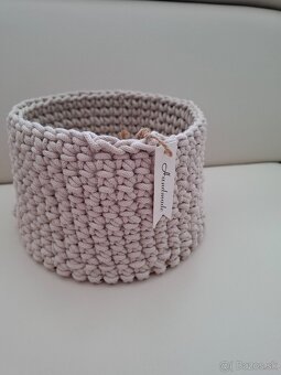 Hackovany kosik handmade - 2