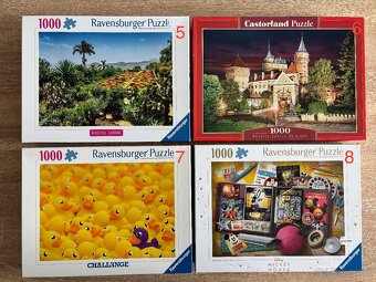 predám puzzle 1000ks rôzne - 2