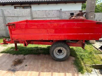 Sklápacia vlečka za malotraktor/traktor - 2