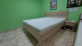 Posteľ ELLA LUX + 2 nočné stolíky – dub bardolino-180x200cm - 2