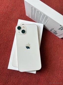 iPhone 13 - 128 GB - biely, zaruka, 100% bateria a stav - 2