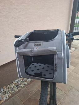 Taška na bicykel pre psíka alebo mačičku - 2