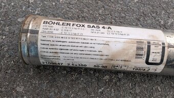 Zváracie elektródy Böhler FOX SAS 4-A – 2.5×350 mm - 2