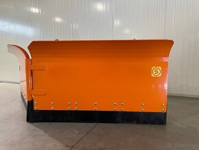 Snežný pluh 3m a 2,6m, radlica na sneh, šípka - 2