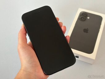iPhone 16 Black 128GB / Záruka - 2