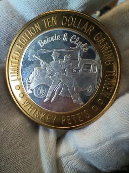 Strieborné mince Dollar - Casino Nevada Las Vegas - 2