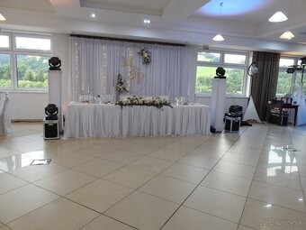 Osvetlenie, plazivý dym, iskry - 2