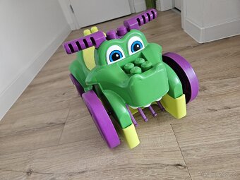 Mega Bloks Zberač kociek krokodíl - 2