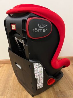 Autosedačka BRITAX RÖMER King II Black/FireRed - 2