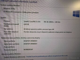 Kancelársky počítač Prestigio i5 /8GB RAM /SSD+HDD /W10 Pro - 2