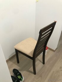2 ÚPLNE NOVÉ drevené stoličky z masívu - 2