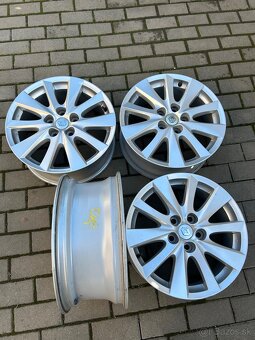 Hliníkové disky Mazda 5x114,3 R17 - vhodné pre rôzne vozidlá - 2