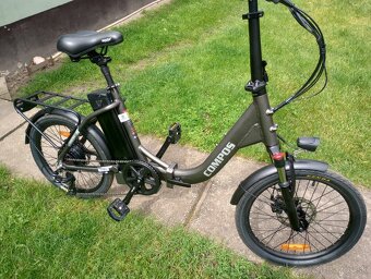 Elektrobicykel - HECHT COMPOS GREY - 2