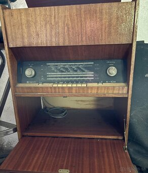 Retro rádio s gramofónom RESPROM A-104 - 2