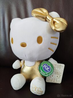 Zlatá zberateľská Hello Kitty - nová s visačkou - 2