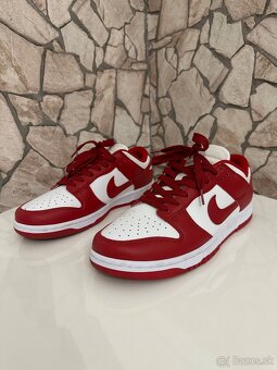 Nike Dunk Low white/red 44.5 - 2