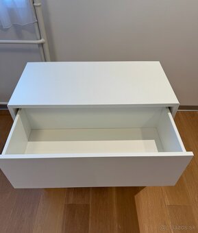 Predám IKEA EKET komodu so zásuvkami a s montážnou koľaj. - 2