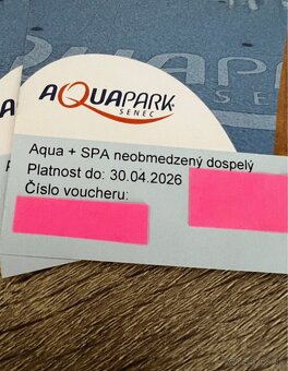 Vstupenka Aquapark Senec - 2