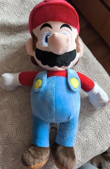 Plyšový Mario - Super Mario-výška 65 cm - 2