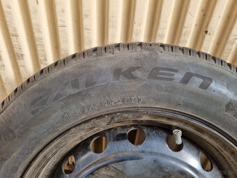 Zimné pneu 185/65 R15 88T + plechové disky 4x100 6Jx15 ET47 - 2