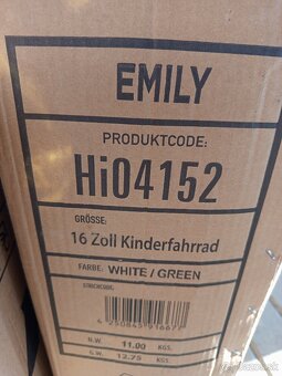 Predám dievčenský bicykel Kinderkraft Hive5five vel.16 - 2