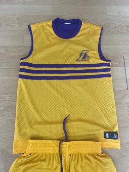 Obojstranný originálny dres + trenky LA Lakers (Adidas, veľk - 2